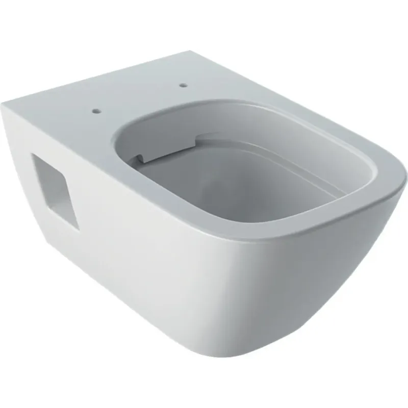 Aanbieding Geberit Renova Plan hangend randloos toilet met KeraTect en verborgen bevestiging wit glans