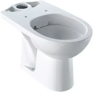 Goedkoop Geberit Renova staand duoblok toilet randloos PK wit glans zonder reservoir