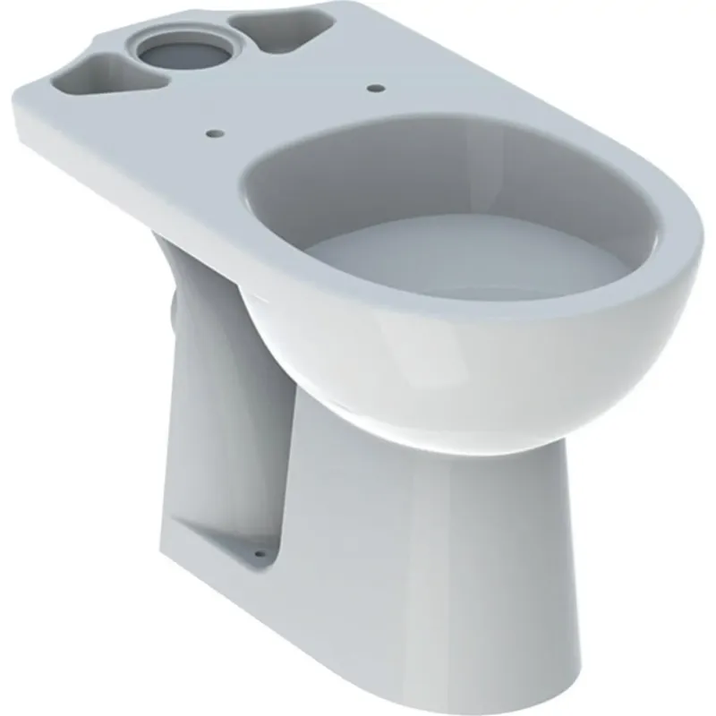Aanbieding Geberit Renova staand duoblok toilet PK wit glans zonder reservoir