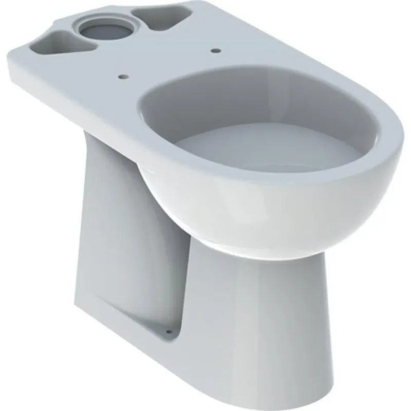 Geberit Renova staand duoblok toilet AO met KeraTect wit glans zonder reservoir Premium