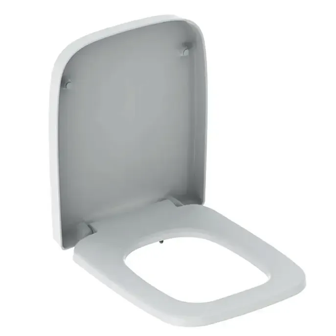 Geberit Renova Plan softclose toiletzitting TopFix wit mat voor toilet met open ophanging Laatste Versie