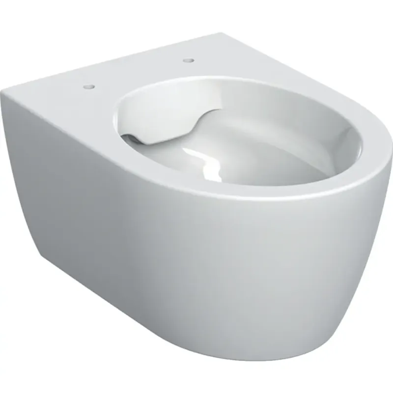 Nieuw Geberit iCon compact hangend randloos toilet met KeraTect wit glans