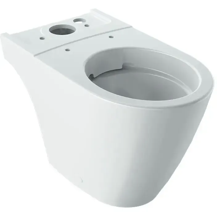 Hoge Kwaliteit Geberit iCon randloos duoblok toilet met KeraTect wit glans zonder reservoir