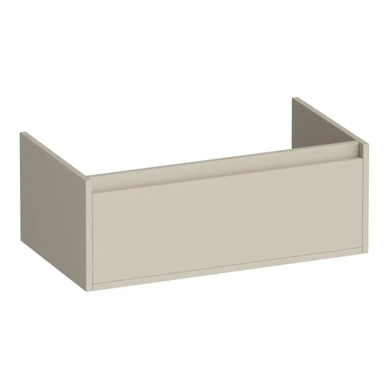 Seizoensaanbieding Brauer Hope onderkast 80cm met 1 softclose lade beige mat
