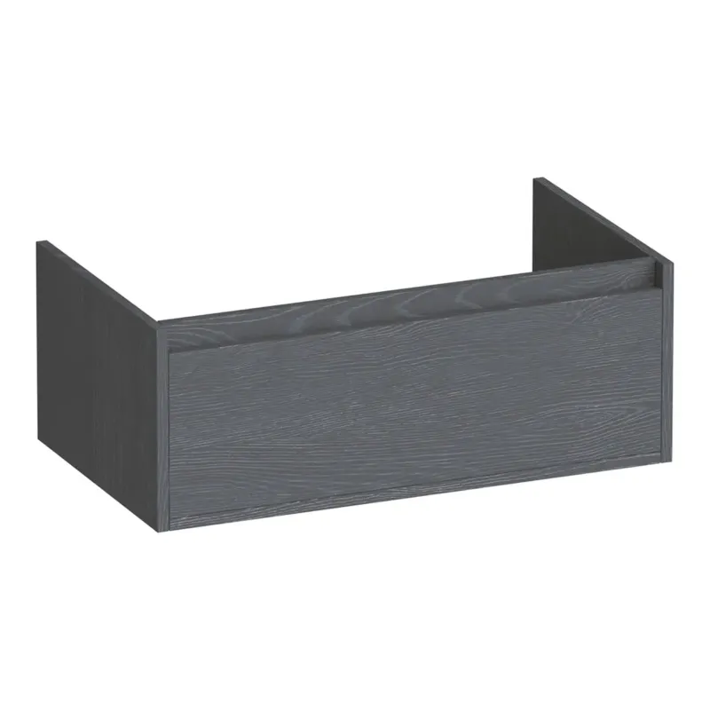 Express Levering Brauer Hope onderkast 80cm met 1 softclose lade timber grey