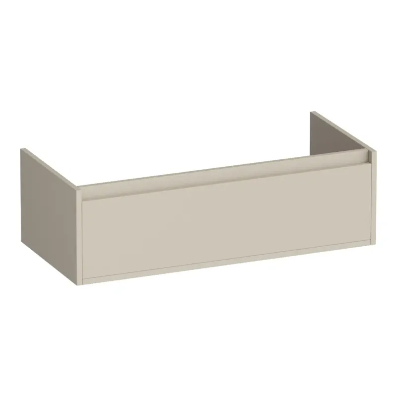 Brauer Hope onderkast 100cm met 1 softclose lade beige mat Gecertificeerd