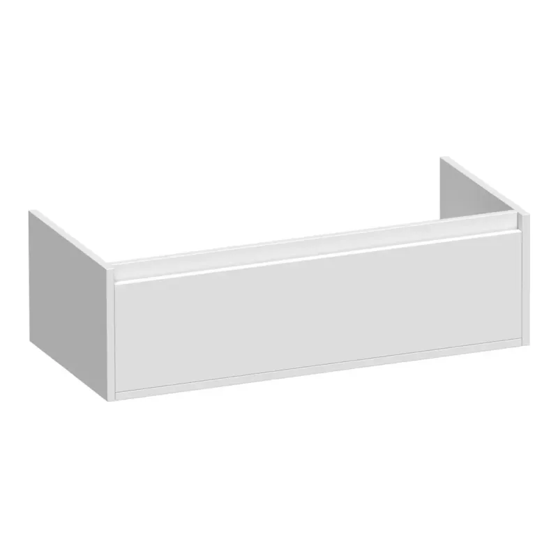 Brauer Hope onderkast 100cm met 1 softclose lade wit mat Bestseller