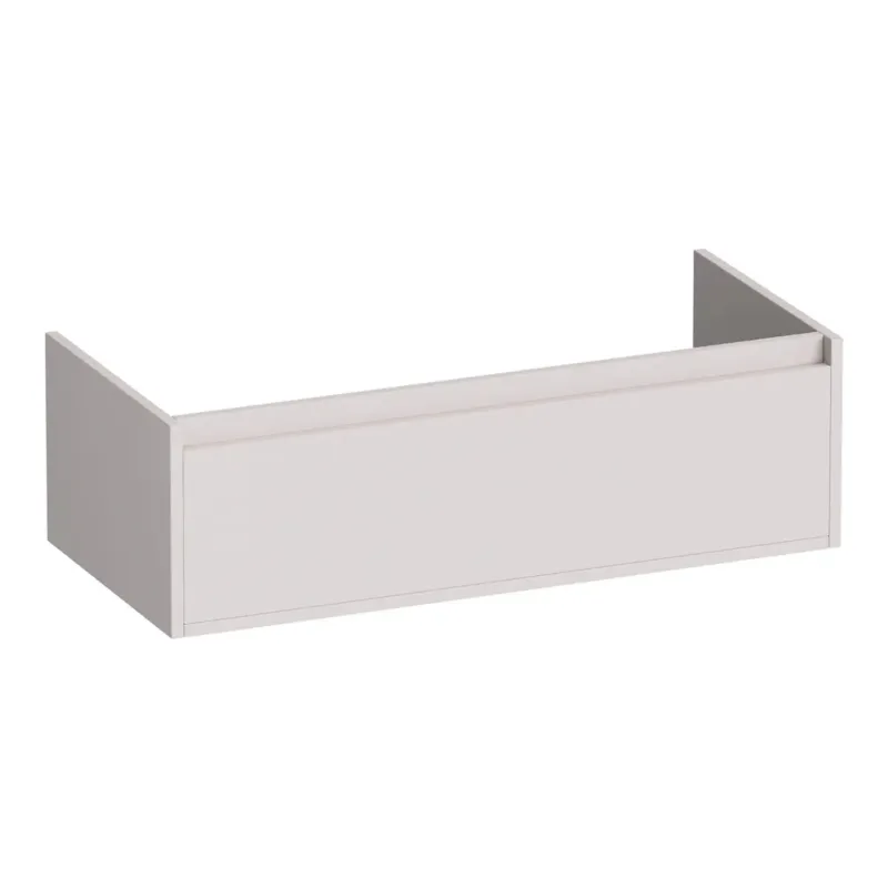 Brauer Hope onderkast 100cm met 1 softclose lade zand mat Exclusieve Aanbieding