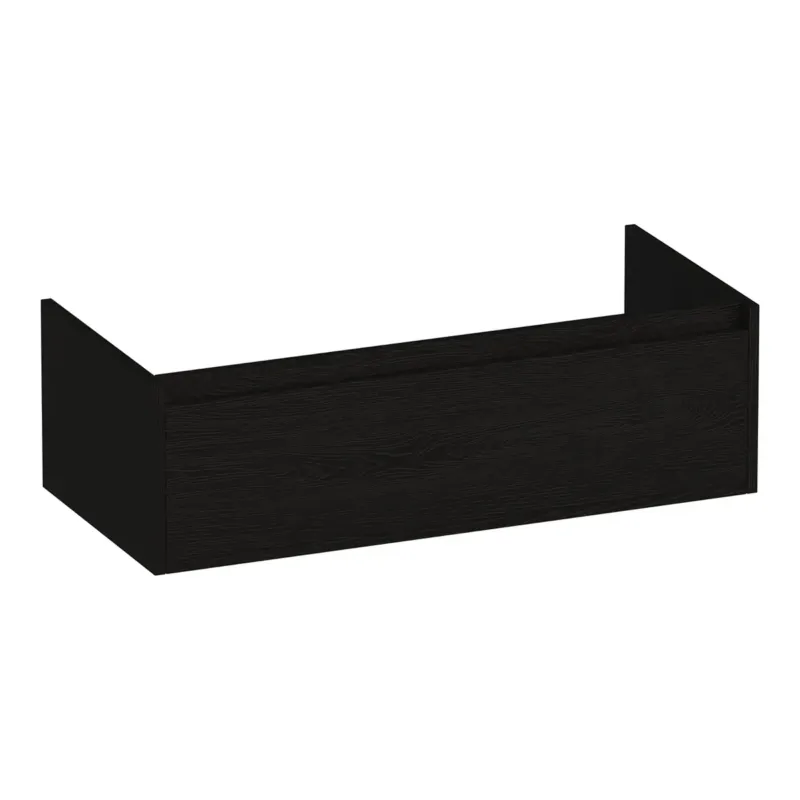 Speciale Aanbieding Brauer Hope onderkast 100cm met 1 softclose lade timber black