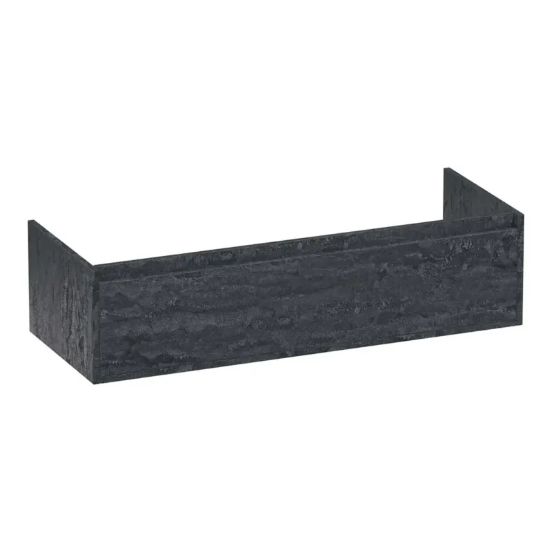 Superprijs Brauer Hope onderkast 120cm met 1 softclose lade en 1 sifon uitsparing damascus