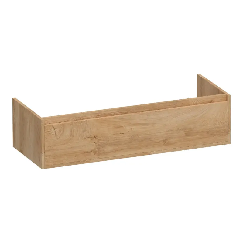 Shop Nu Brauer Hope onderkast 120cm met 1 softclose lade en 1 sifon uitsparing forest tan