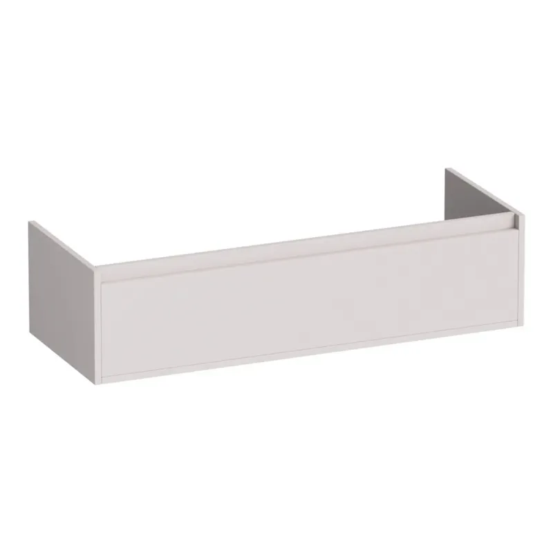 Premium Brauer Hope onderkast 120cm met 2 softclose lades en 2 sifon uitsparingen zand mat