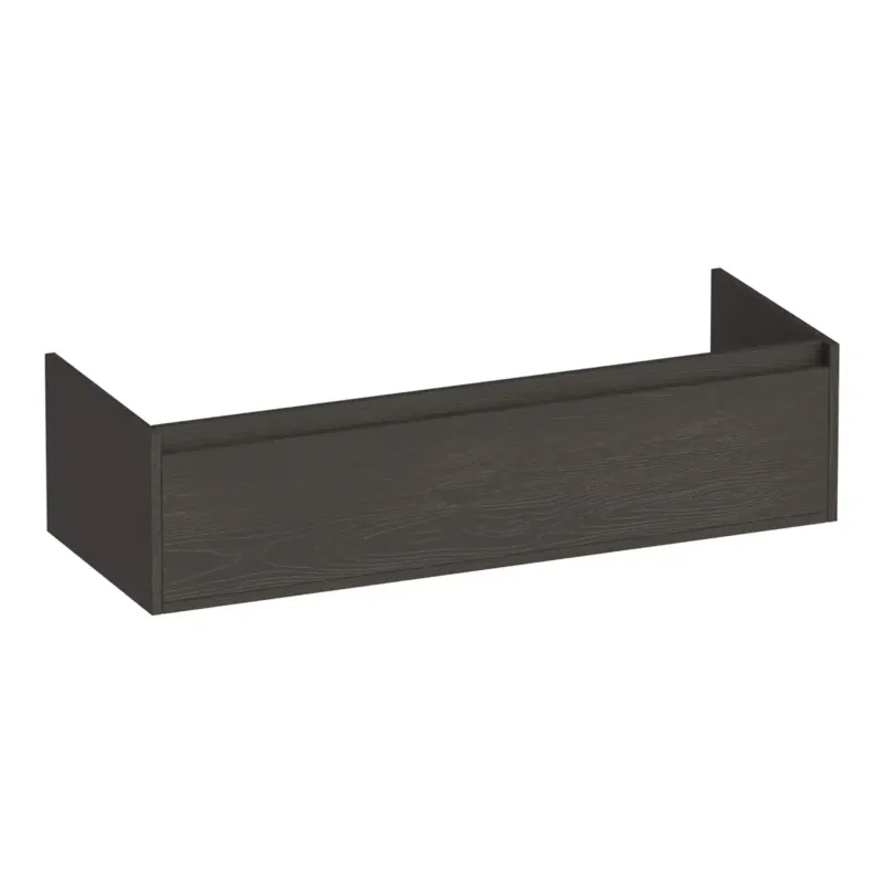 Speciale Aanbieding Brauer Hope onderkast 120cm met 2 softclose lades en 2 sifon uitsparingen timber anthracite