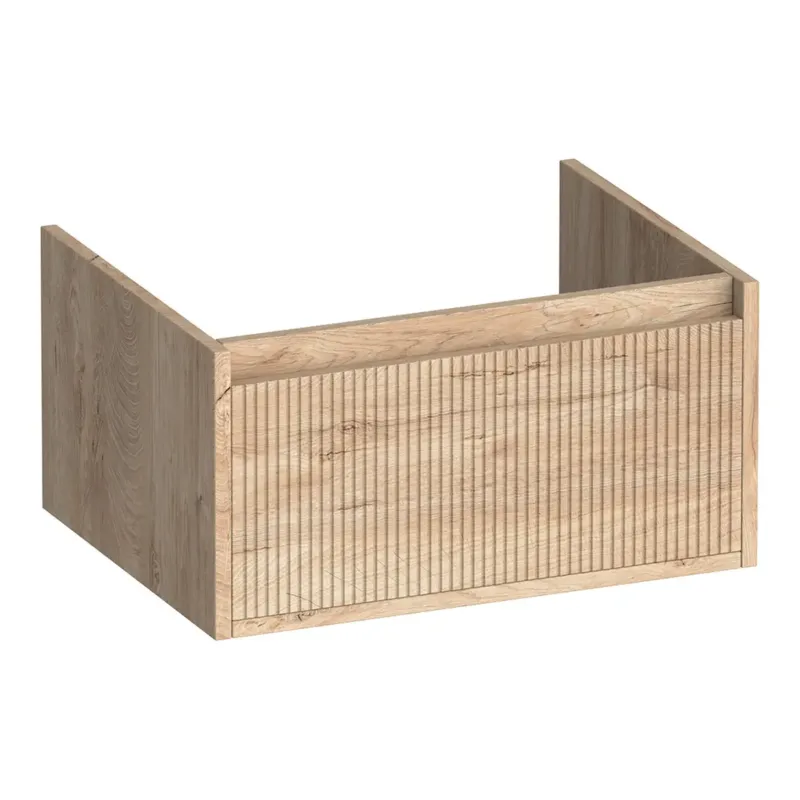 Koop Vandaag Brauer Hope Wavy onderkast 60cm met 1 softclose lade forest wheat