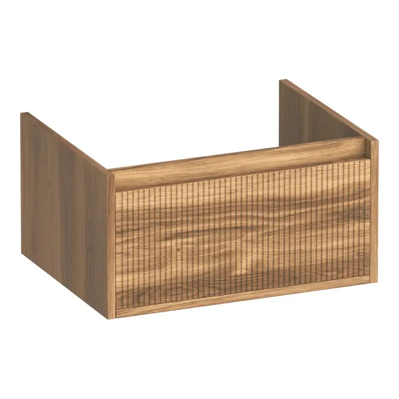 Speciale Aanbieding Brauer Hope Wavy onderkast 60cm met 1 softclose lade honey