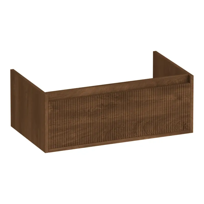 Brauer Hope Wavy onderkast 80cm met 1 softclose lade forest cacao Laatste Versie