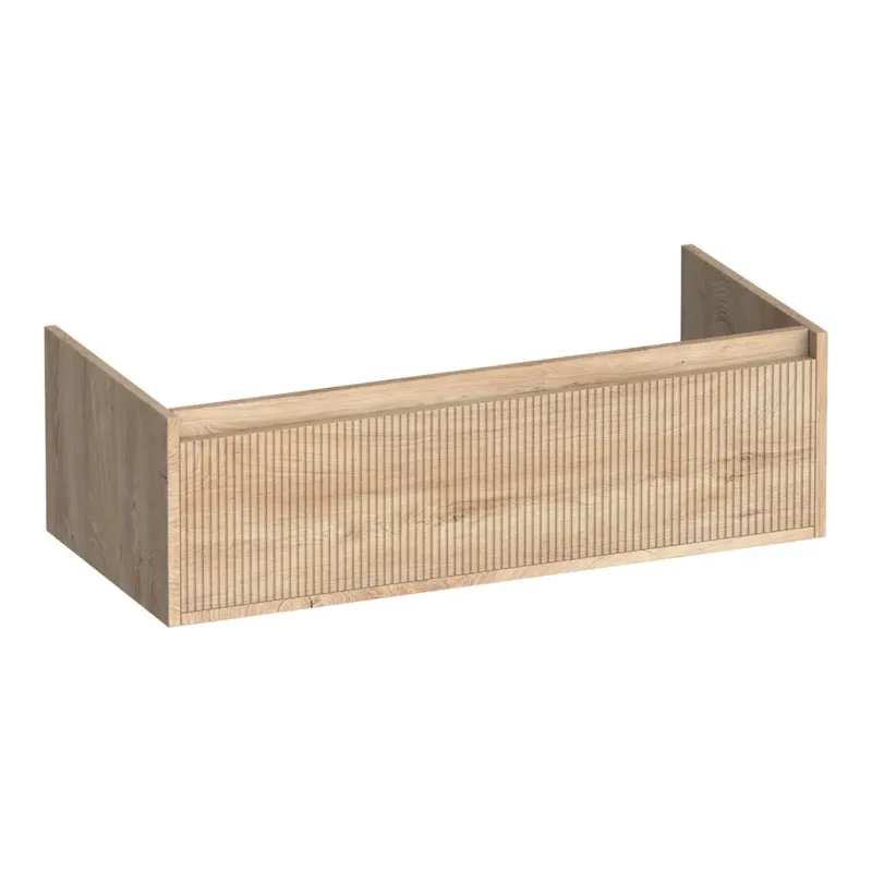 Brauer Hope Wavy onderkast 100cm met 1 softclose lade forest wheat Laatste Versie