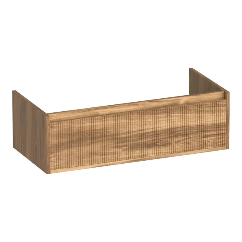 Populair Brauer Hope Wavy onderkast 100cm met 1 softclose lade honey