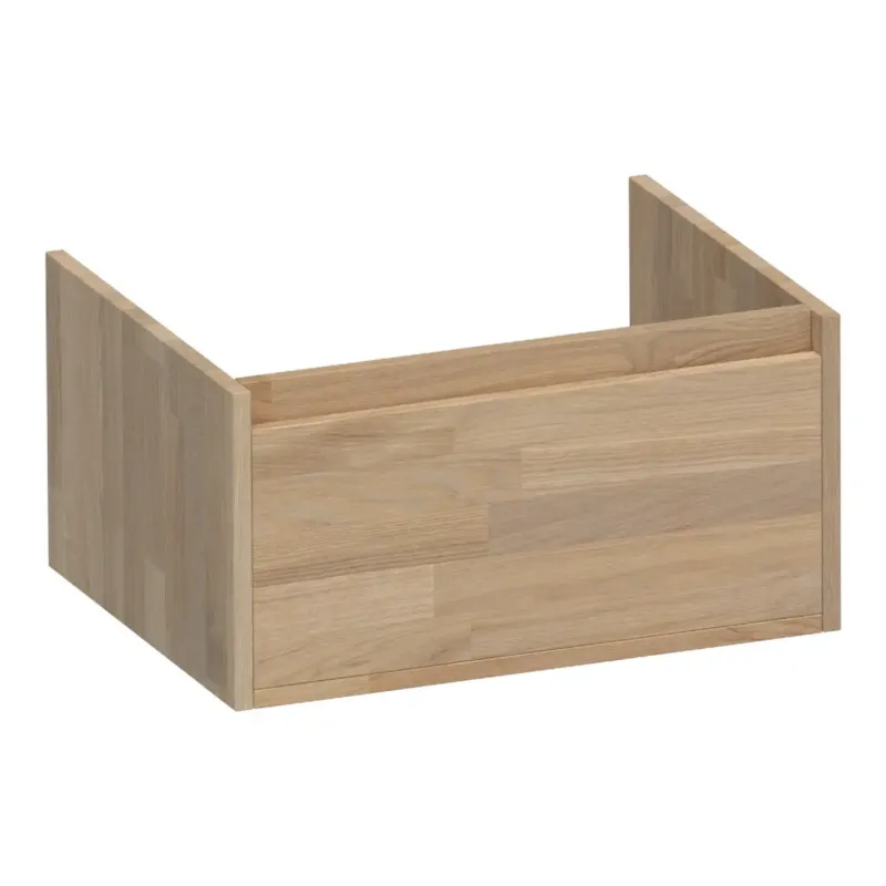 Nu Kopen Brauer Hope onderkast 60cm met 1 softclose lade vingerlas eiken grijs