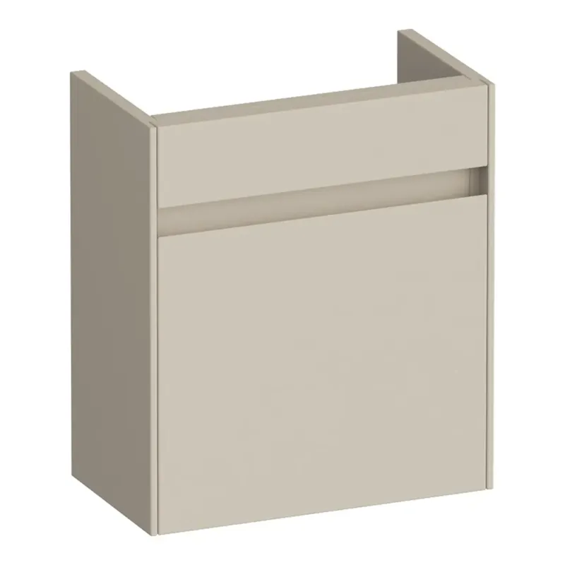 Weekendaanbieding Brauer Inspire fonteinkast 40cm met 1 deur linksdraaiend beige mat