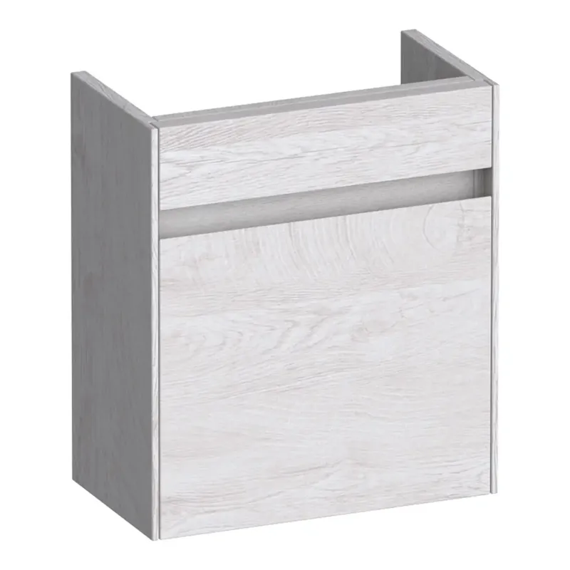 Finale Uitverkoop Brauer Inspire fonteinkast 40cm met 1 deur rechtsdraaiend forest seashell