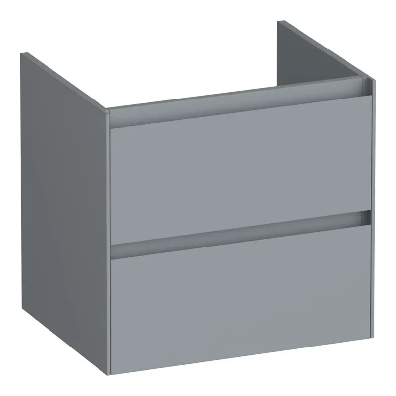 Populair Brauer Inspire onderkast 60cm met 2 softclose lades grijs mat