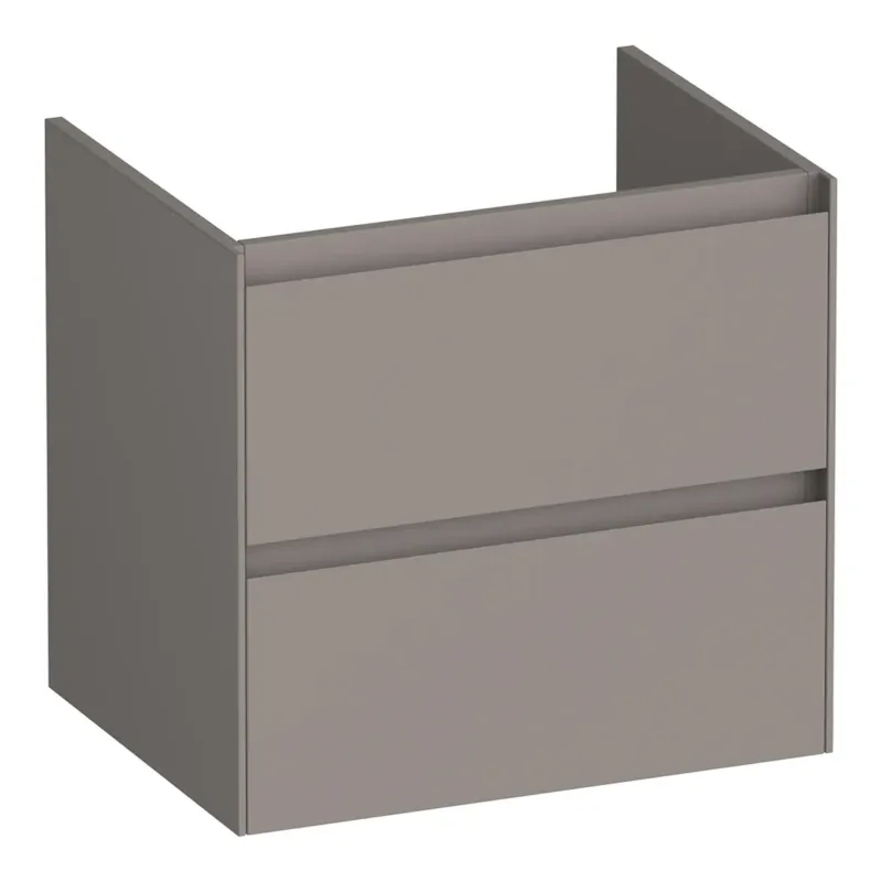 Brauer Inspire onderkast 60cm met 2 softclose lades taupe mat Bestel Nu