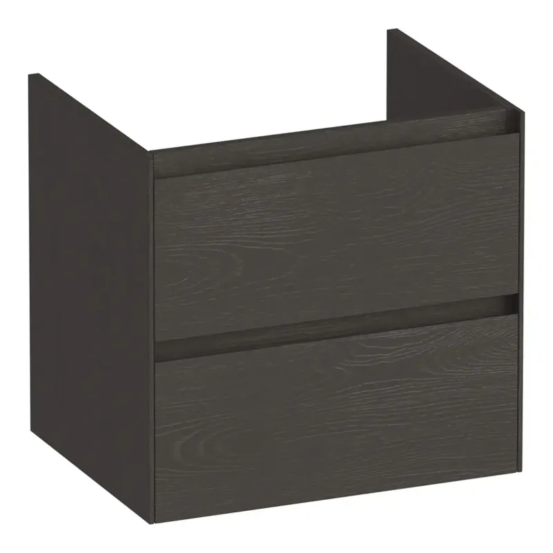 Brauer Inspire onderkast 60cm met 2 softclose lades timber anthracite Bestel Nu