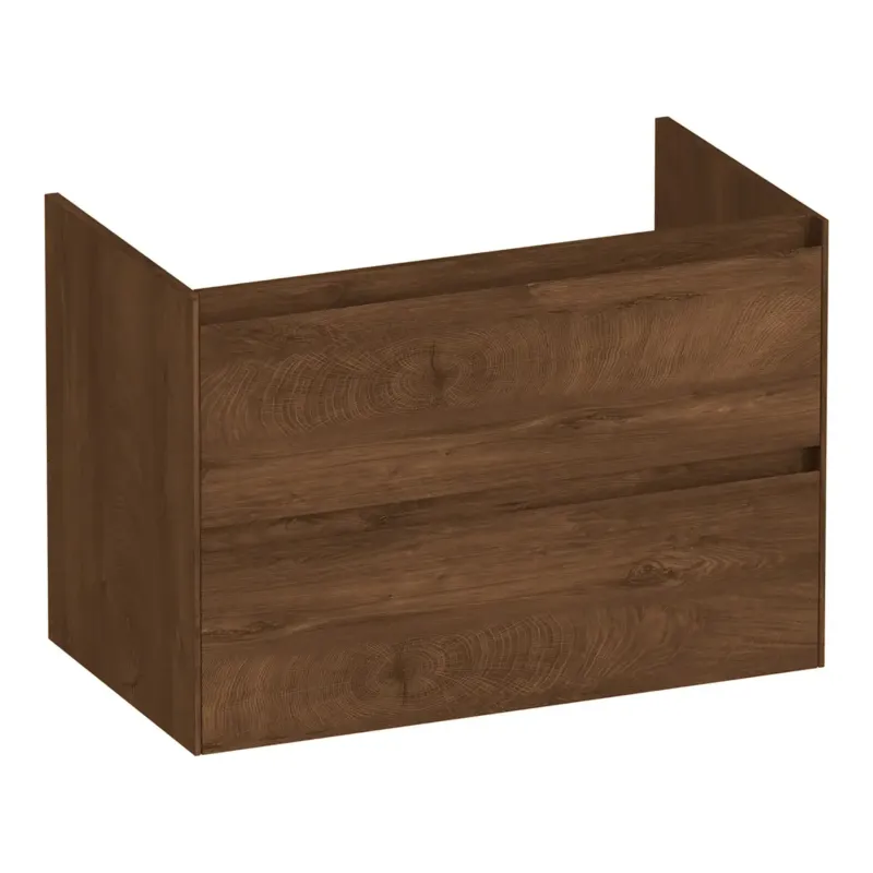 Uitverkoop Brauer Inspire onderkast 80cm met 2 softclose lades forest cacao
