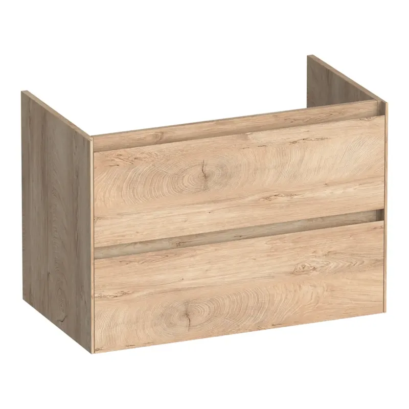 Finale Uitverkoop Brauer Inspire onderkast 80cm met 2 softclose lades forest wheat