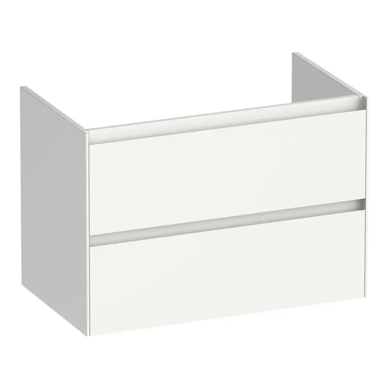Brauer Inspire onderkast 80cm met 2 softclose lades wit glans Laatste Kans