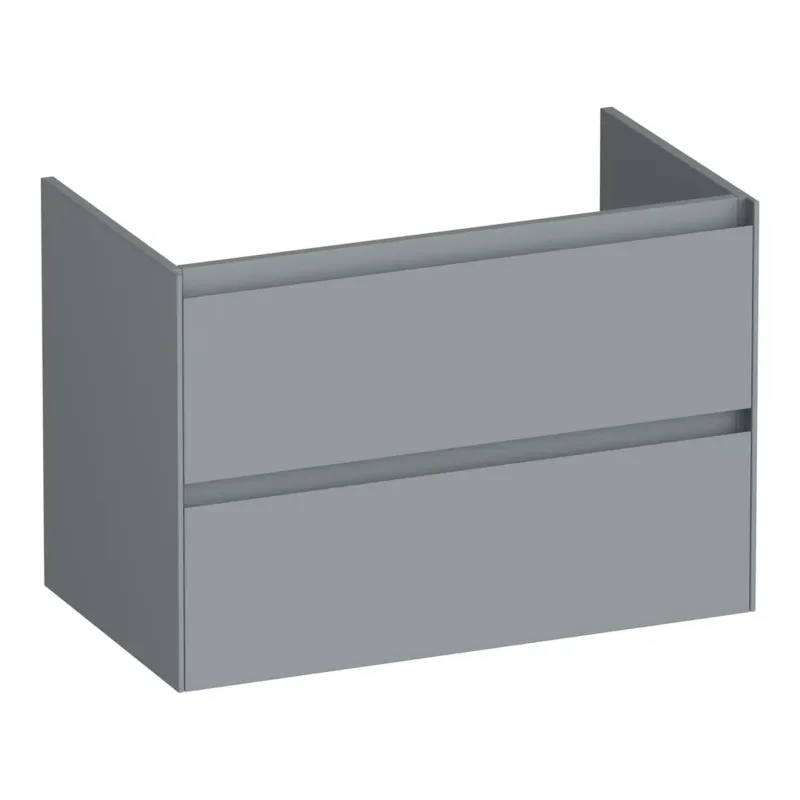 Brauer Inspire onderkast 80cm met 2 softclose lades grijs mat Direct Beschikbaar
