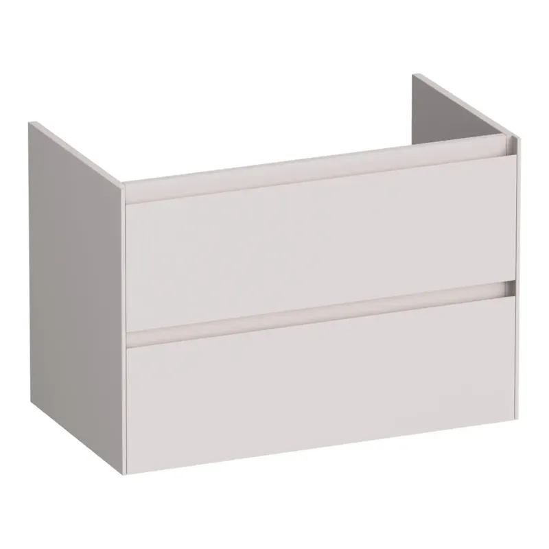 Brauer Inspire onderkast 80cm met 2 softclose lades zand mat Gratis Retour