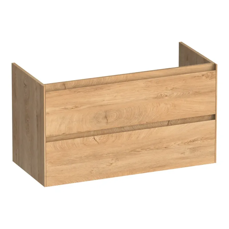 Brauer Inspire onderkast 100cm met 2 softclose lades forest tan Koop Vandaag