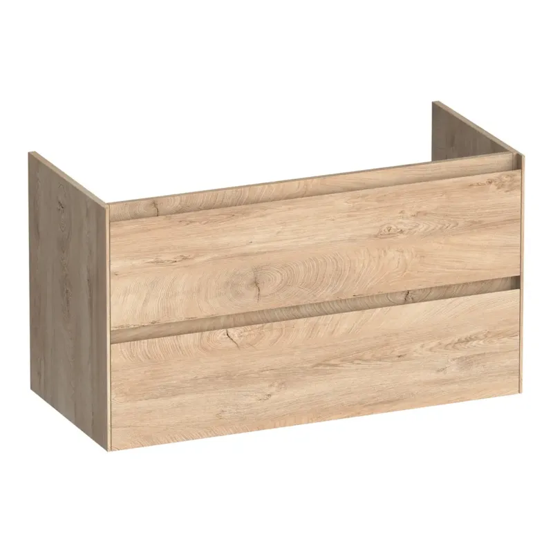 Brauer Inspire onderkast 100cm met 2 softclose lades forest wheat Must-Have