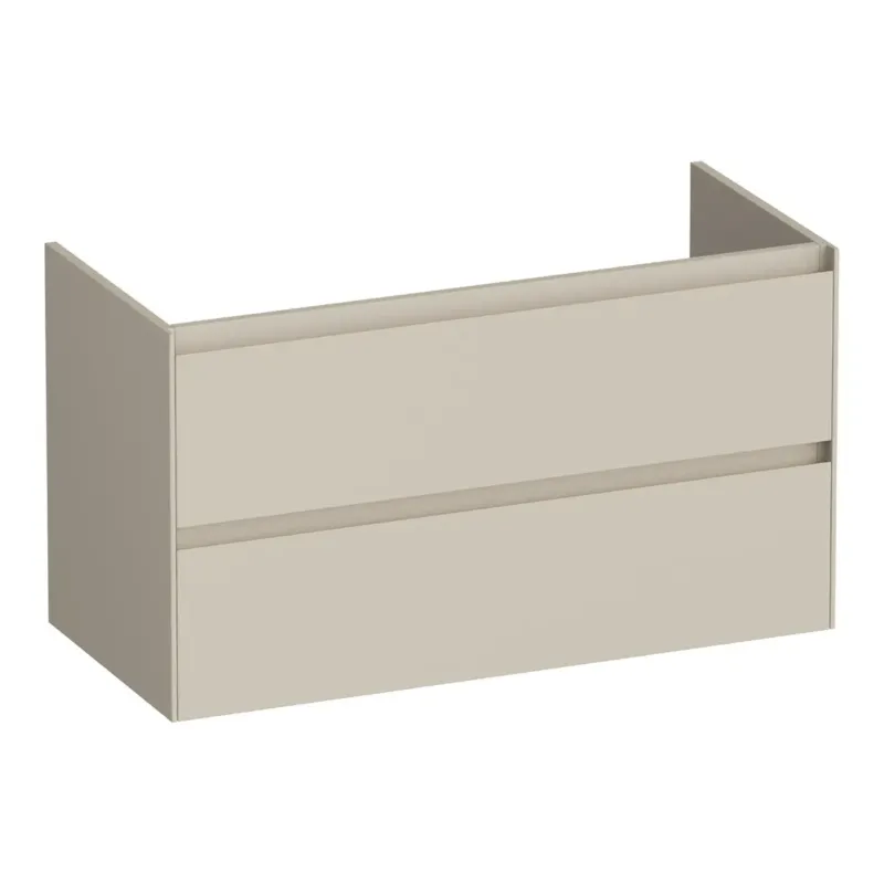 Weekendaanbieding Brauer Inspire onderkast 100cm met 2 softclose lades beige mat