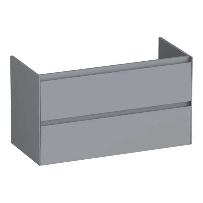 Brauer Inspire onderkast 100cm met 2 softclose lades grijs mat Populair