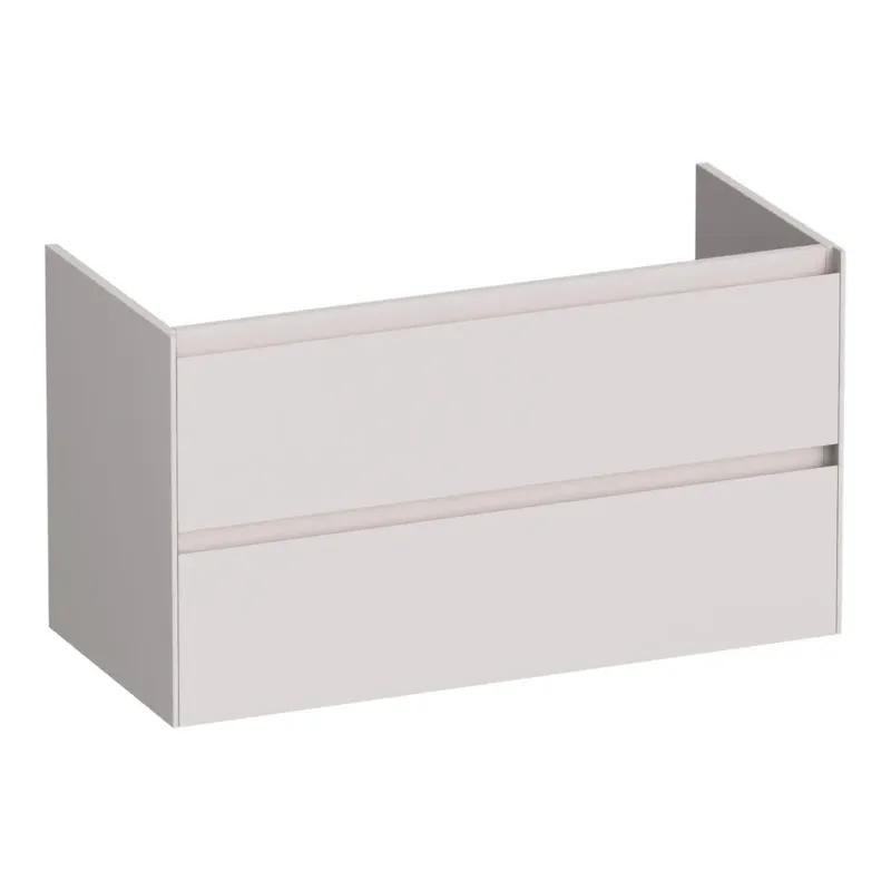 Gereduceerde Prijs Brauer Inspire onderkast 100cm met 2 softclose lades zand mat
