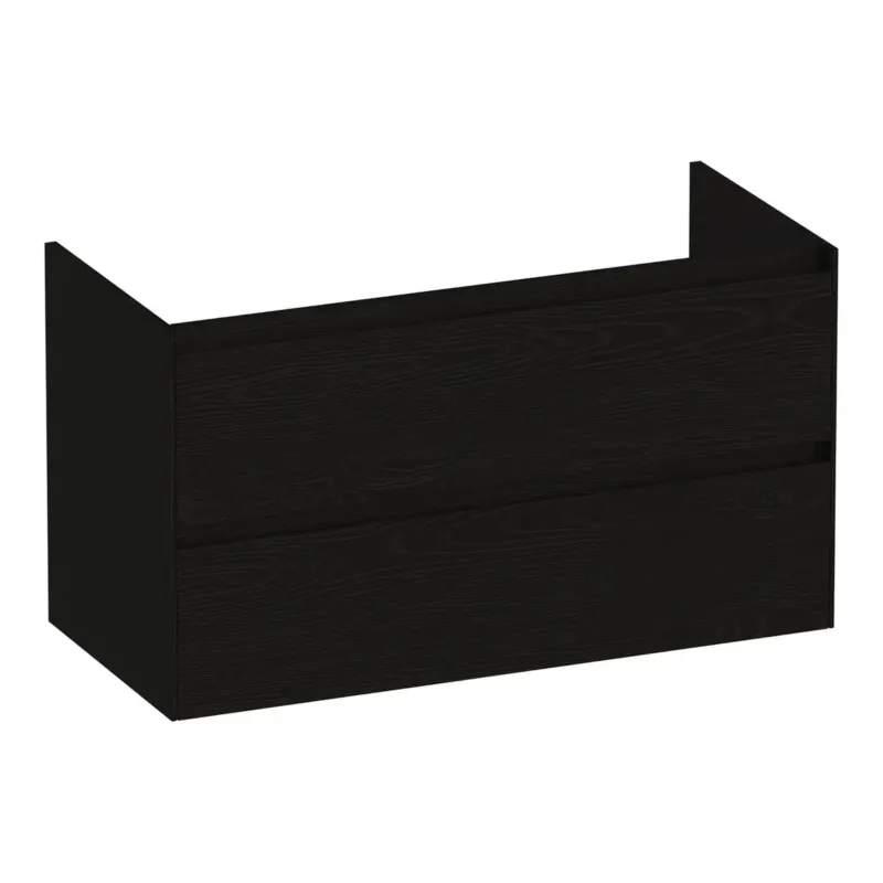 Favoriet Brauer Inspire onderkast 100cm met 2 softclose lades timber black