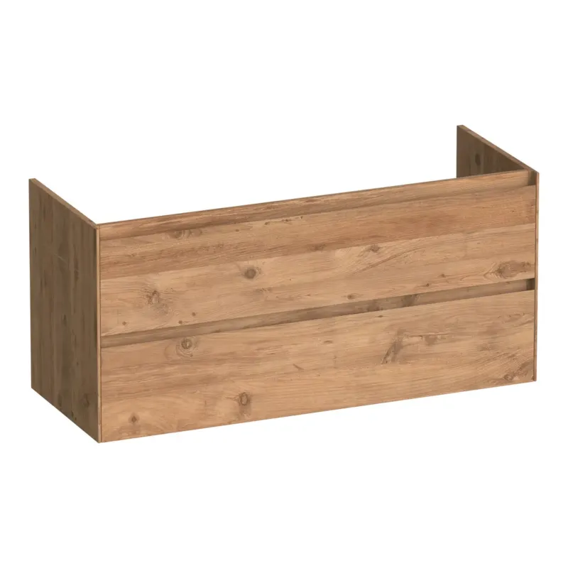 Nu Kopen Brauer Inspire onderkast 120cm met 2 softclose lades en 2 sifon uitsparingen chateau