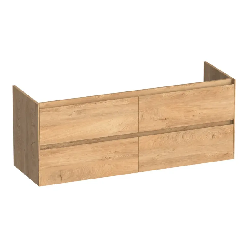 Brauer Inspire onderkast 140cm met 4 softclose lades forest tan Actieprijs