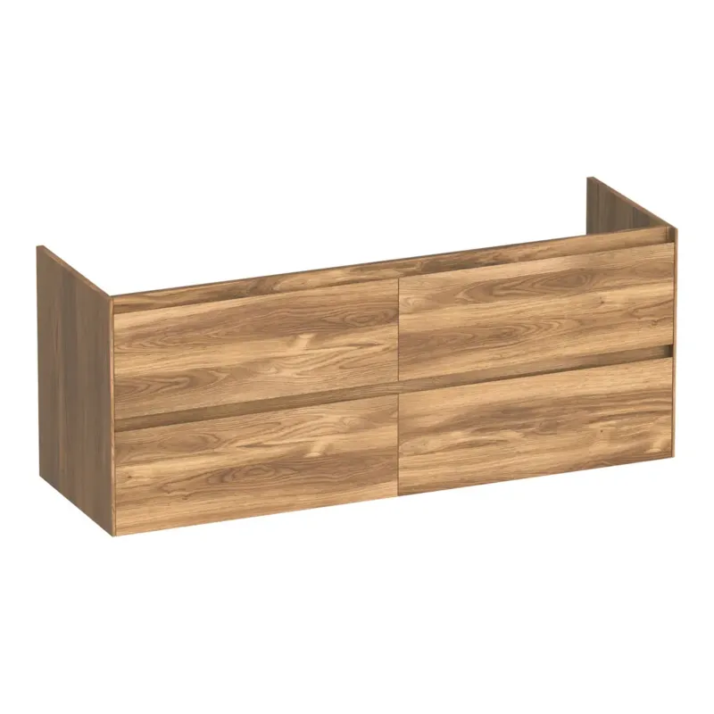 Weekendaanbieding Brauer Inspire onderkast 140cm met 4 softclose lades honey