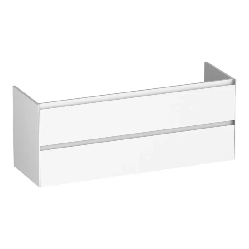 Brauer Inspire onderkast 140cm met 4 softclose lades wit mat Beste Prijs