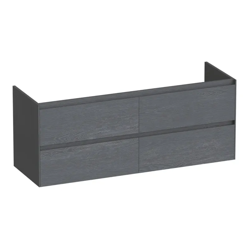 Snelle Levering Brauer Inspire onderkast 140cm met 4 softclose lades timber grey