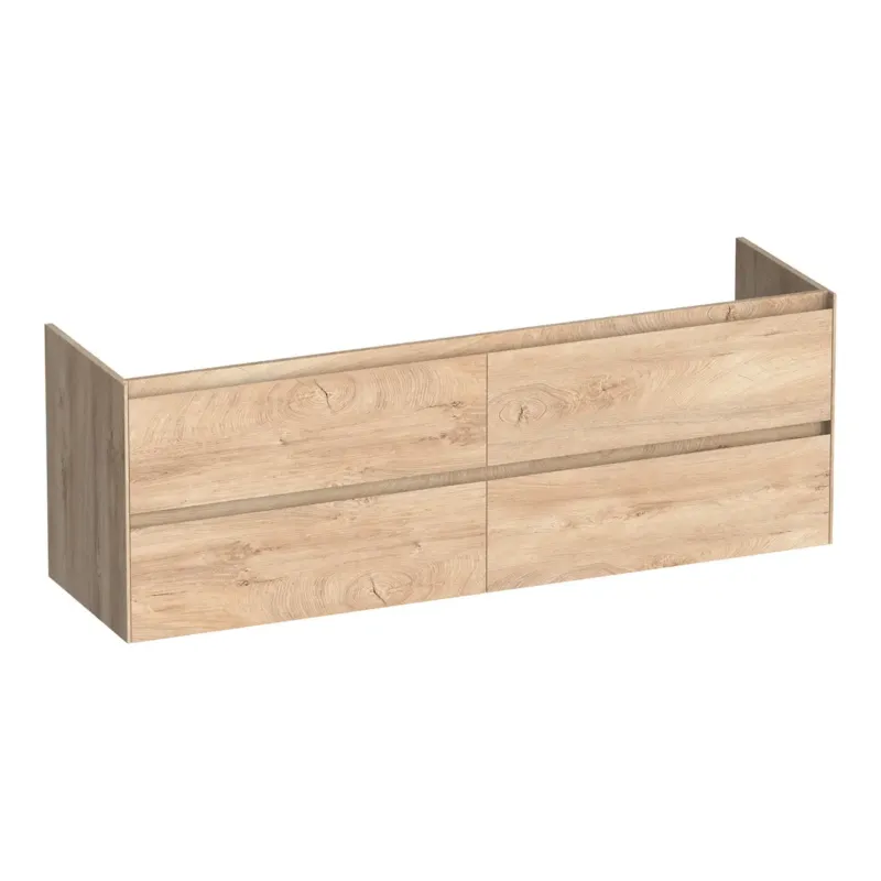 Brauer Inspire onderkast 160cm met 4 softclose lades forest wheat Meest Verkocht