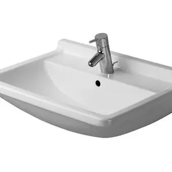 Rechtstreeks Van De Fabrikant Duravit Starck 3 wastafel 50x36cm wit