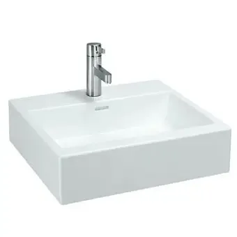 Laufen Living City wastafel 50x46cm zonder kraangat wit Snelle Levering