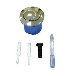 Dagaanbieding Plieger Brussel New drukknop dualflush compleet chroom