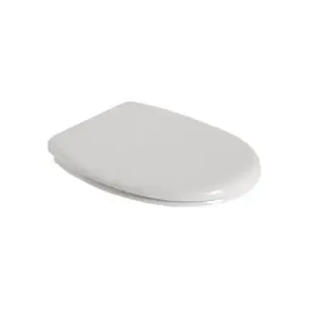 Finale Uitverkoop Plieger Compact closetzitting m. deksel t.b.v. wandcloset verkort wit