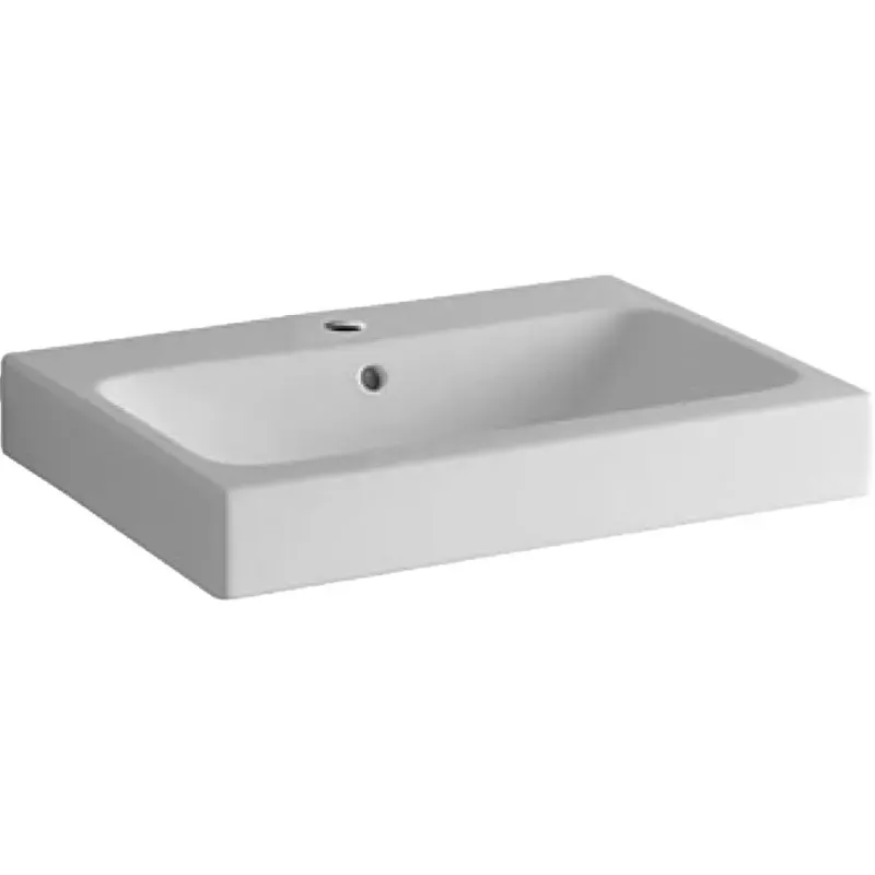 Beste Prijs Geberit iCon wastafel 60cm met kraangat en overloop wit
